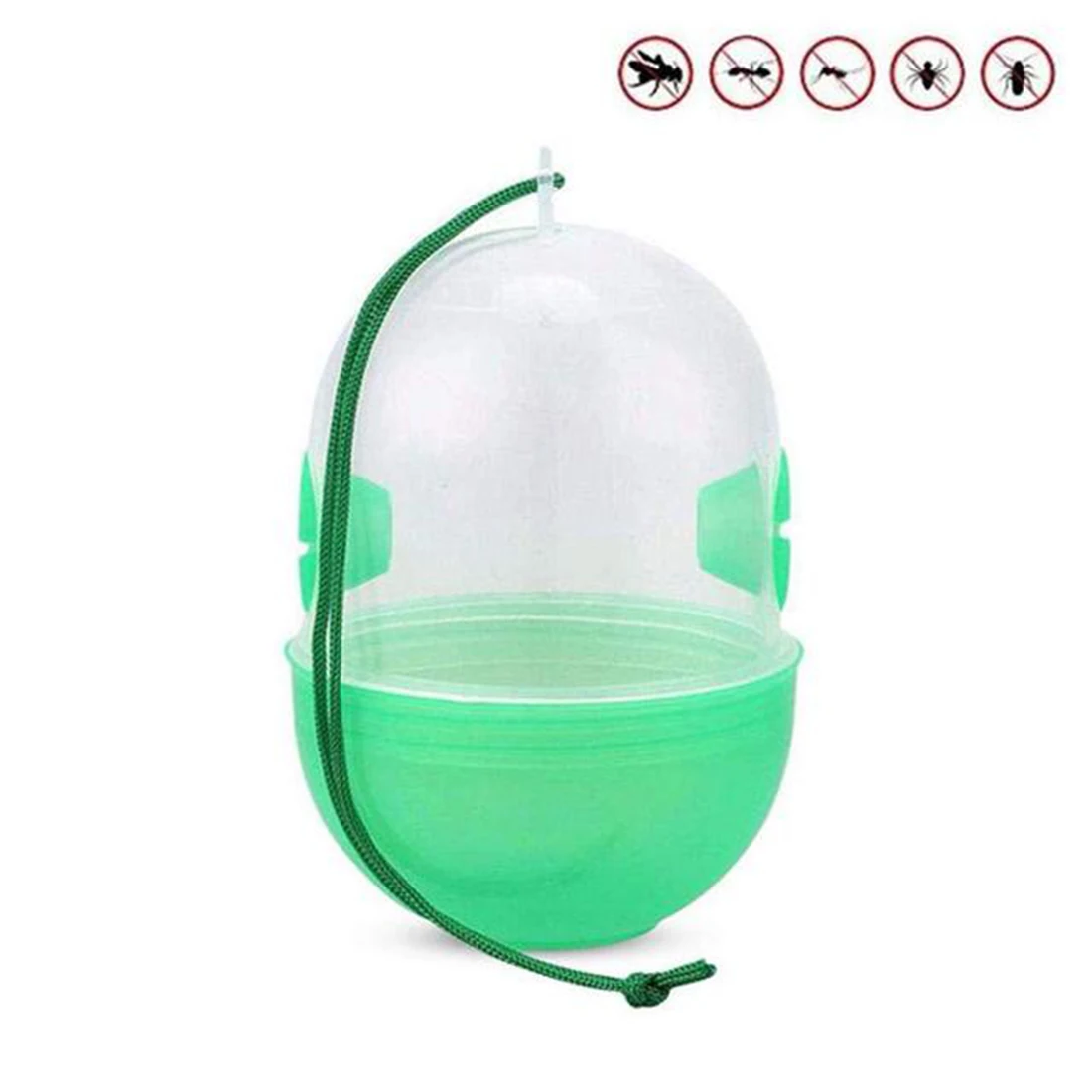 Fly Trap Bags Non-toxic Fly Lure Bag Reusable Garden Hanging Fly Catcher  Pest Trap With Bait Pest Reject Outdoor Flycatcher