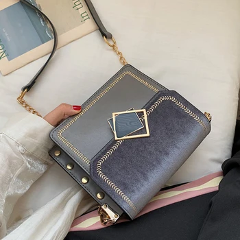 

Scrub Leather Small Crossbody Bags For Women 2020 Fashion Chain Designer Shoulder Bag Sac A Main Female Handbags And Purses