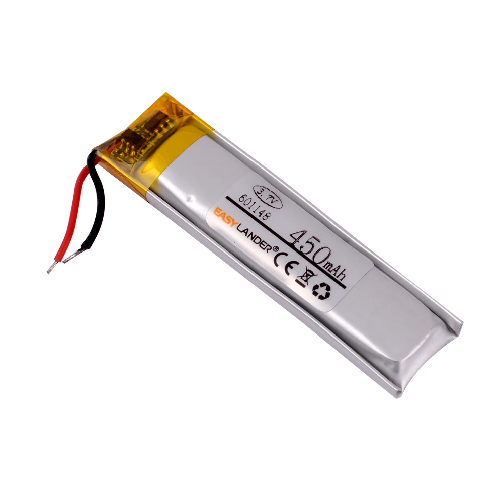 601148 3,7 V 450MAH литий-полимерная батарея, запасная батарея R.A.T 9