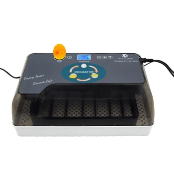 

Household Outdoor Tools Incubator Machine 12 Eggs Automatic Quail Chicken Egg Brooder equipment ABS Overheating Protection