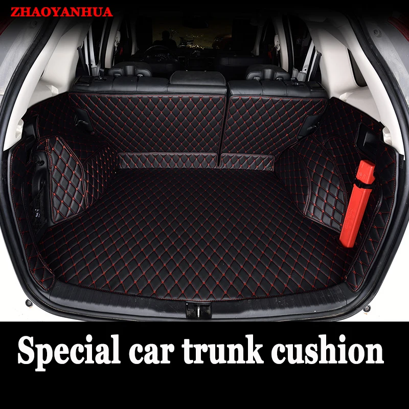 

ZHAOYANHU Customized car Trunk mats for Honda Gienia styling carpet floor mats