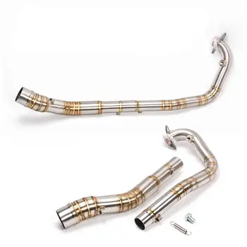 

Motorcycle Exhaust Pipe Bent-frame Type Motorbike Front Midsection Exhaust Pipe for YAMAHA Y15ZR EXCITER 150