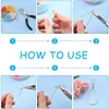 2mm Glass Seed Beads Kit Bracelet Making Kit Small Beads Assortment Colors Craft Loose Beads for Jewelry Making DIY Art Crafts 3