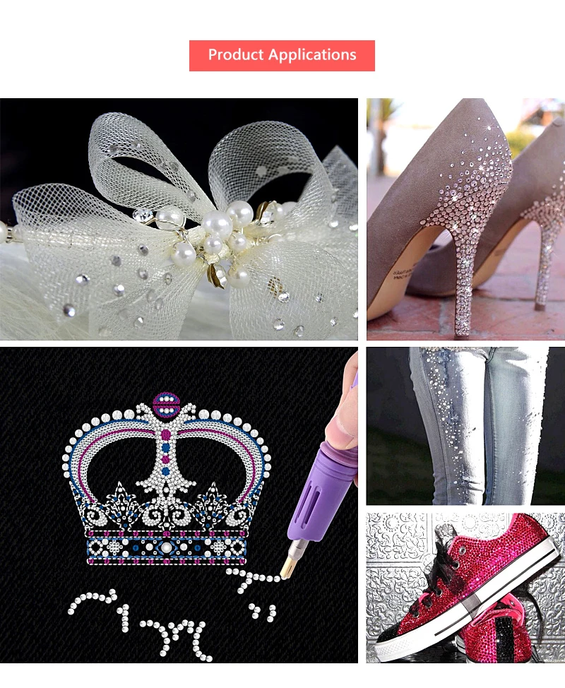 Oleeya hot fix rhinestones Applicators (2)