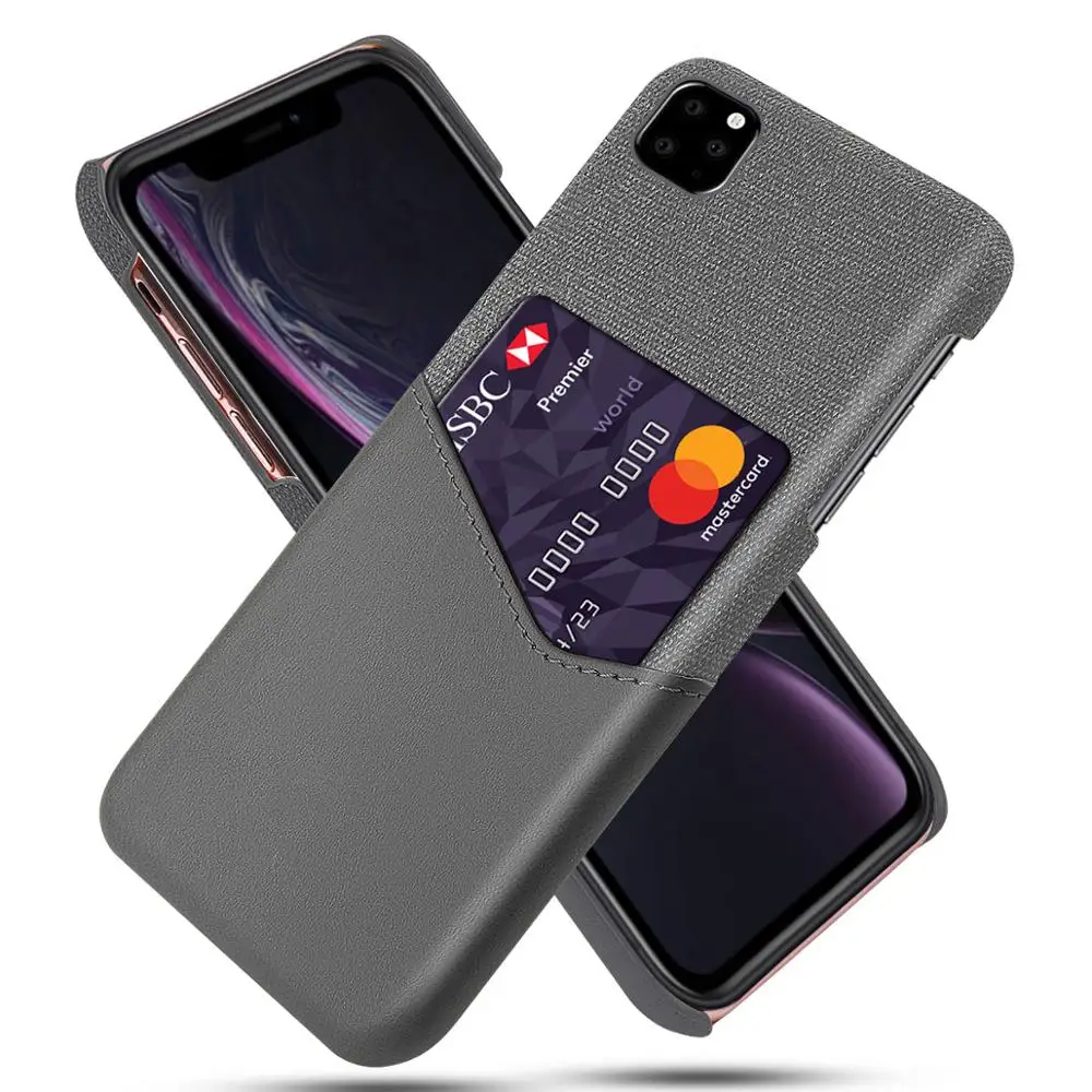 Роскошный чехол для iPhone 11 Pro Max 2019 на XR X XS из натуральной кожи и ткани