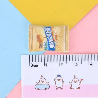 candy 1 20 шт. мини Конфета из смолы мгновенное украшение лапши ремесло объемные с плоским дном для скрапбукинга тонкий телефон украшения Diy аксессуары - Цвет: candy 1