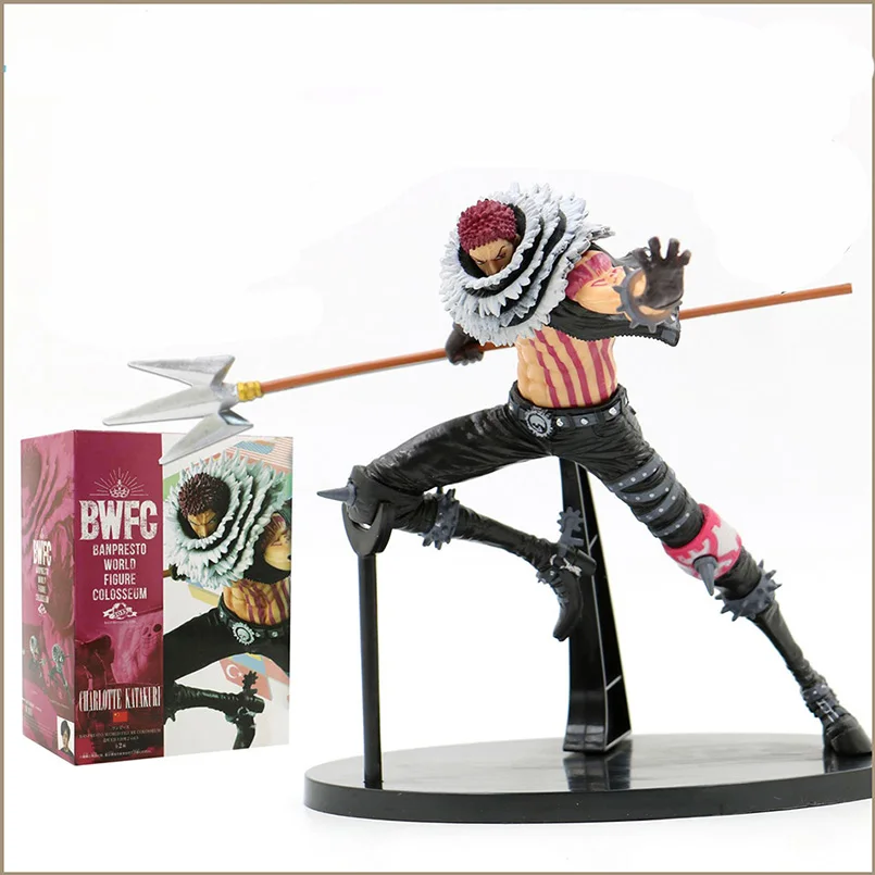 15 25 см японского аниме one piece Charlotte Katakuri ПВХ фигурка игрушки художественный король