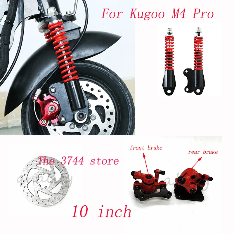 Nrpfell Front Suspension Fixation Board for KUGOO M4 Folding Electric Scooter