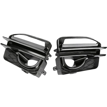

2Pcs Car Front Fog Light Lamp Cover Frame for Infiniti Q50 Sport 2014-2017