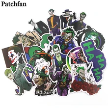 Patchfan 19pcs Suicide Squad Joker Funny sticker packs letter Creative Cartoon style for DIY wall phone scrapbooking album A2299