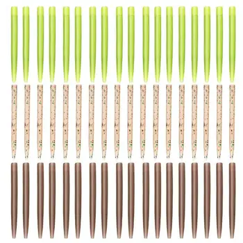 

Durable Terminal Anti Tangle Multi-function 30/50/100x Anti Tangle Rubber Sleeves Connect with Hook Carp Fishing Tackle