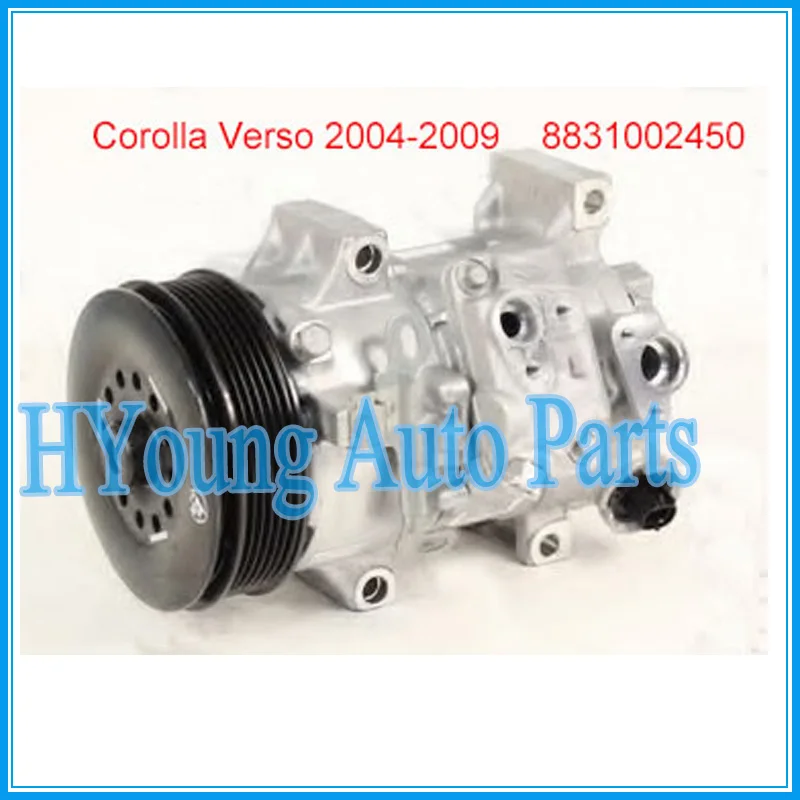 8831002370 883101A660 6SEU14C 6PK автомобильный воздушный компрессор для Toyota Corolla Verso Avensis Auris