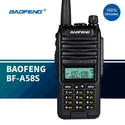Baofeng – walkie talkie Radio amateur double bande 2021 uhf vhf 5W, émetteur récepteur hf portable Tri bande BF A58S 136 MHz et 174 400 MHz, nouveau, 480 