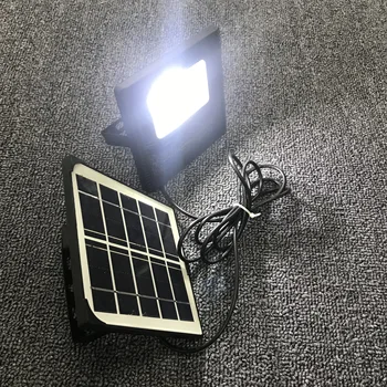 

LED Solar wall Light With Panel 10W Cable Garden Floodlight Waterproof 36leds Wall Solar Lamp For Outdoor Lawn Lighting