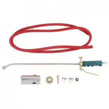 

50mm Double Switch Type Liquefied Gas Torch Welding Spitfire-Gun Support Oxygen Acetylene Propane for Barbecue /Hair Removal