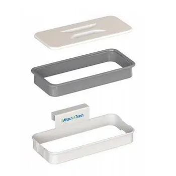 

Kitchen Gadgets Shelf Cabinet Door Garbage Bag Shelf Kitchen Tools Rack Hanging Storage Trash Rack Kitchen Accessories Goods