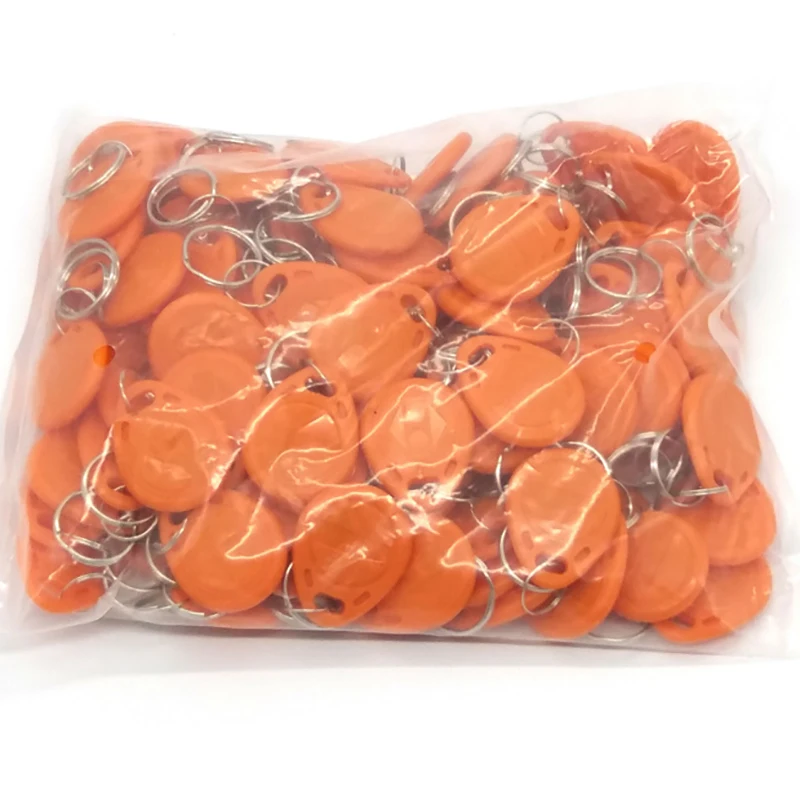 Pack of 100 RFID Key Fob Proximity Tags