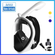 

Rodicoco Underwater Scuba Anti Fog Full Face Mask Snorkeling Gear Wide View Mask Snorkel Diving Equipment for Adult Youth