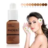 PHOERA 10PCS Face Liquid Foundation Set Matte Foundation Base Face Concealer Oil-control Cosmetic Dropshipping Makeup TSLM1 5