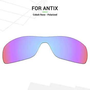 

Mryok Anti-Scratch POLARIZED Replacement Lenses(Lens Only) for-Oakley Antix Sunglasses Cobalt Rose