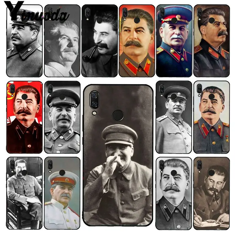 

Yinuoda Russian Commander Stalin Phone Case for Xiaomi Redmi4X 6A S2 Go Redmi 5 5Plus Note4 Note5 7 Note6Pro