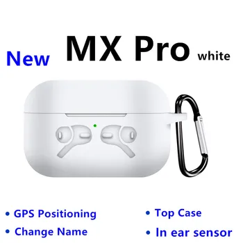 

New MX Pro tws Wireless Bluetooth Earphone GPS Change Name 6D Super Bass earphones pk i9000 tws i90000 Pro i100000 tws h1chip
