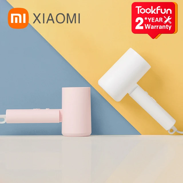 XIAOMI MIJIA Portable Anion Hair Dryer H100 Nanoe Water ion hair care Professinal Quick Dry 1600W Travel Foldable Hairdryer 1
