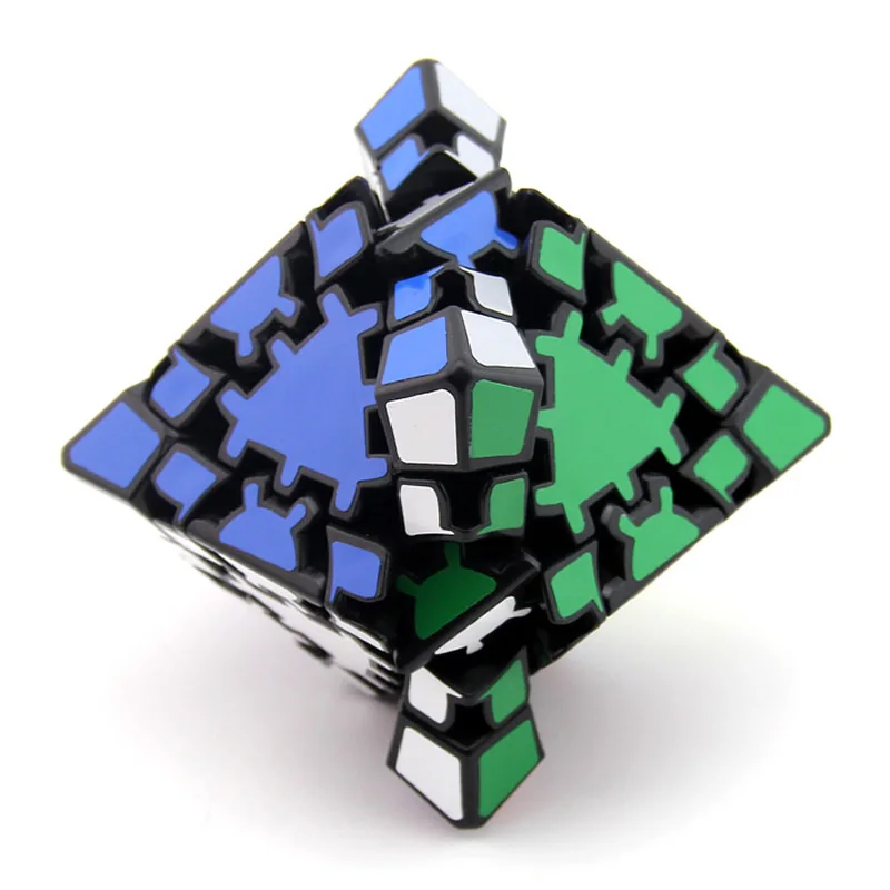 Оригинальное высококачественное снаряжение Lanlan Octahedron волшебный куб Алмазная скоростная головоломка Рождественский подарок идеи детские игрушки для детей