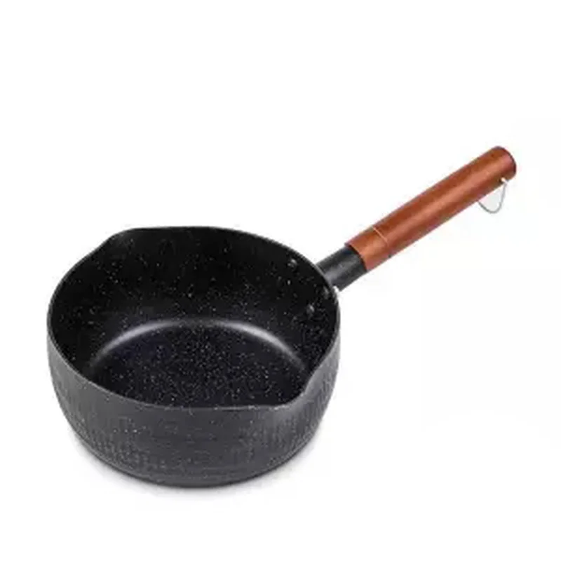Non-stick Pan Milk Hammer Pattern Thickening Snow Pot Noodle Baby Food Supplement Induction Cooker Universal | Дом и сад