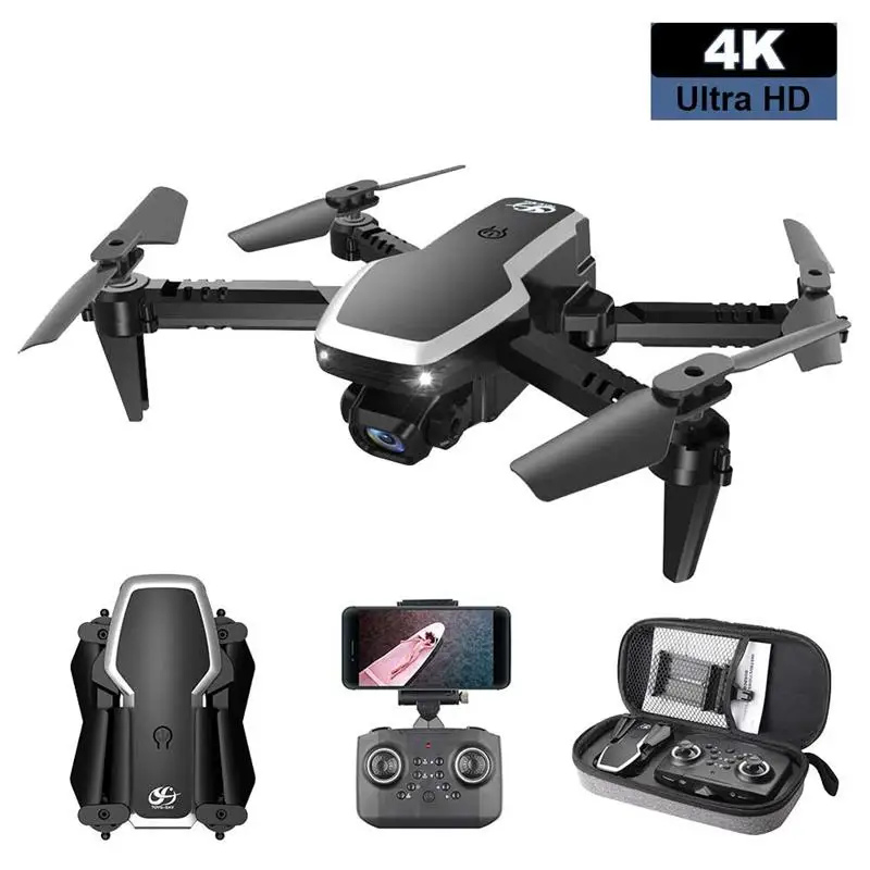 

CSJ S171 FPV Mini Drone 4k HD Camera Altitude Hold Coreless Motor 2.4G Wifi RC Quadcopter Foldable Drones
