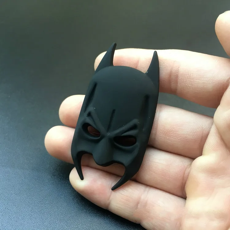 Металлическая 3d эмблема летучая мышь 1 шт. автомобильный логотип Бэтмен значок