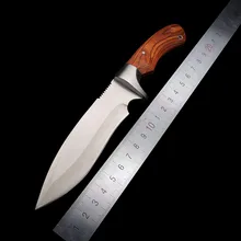 Холодный стальной фиксированный нож 58HRC высокой твердости военный, для выживания нож кемпинг тактические карманные ножи уличный охотничий нож