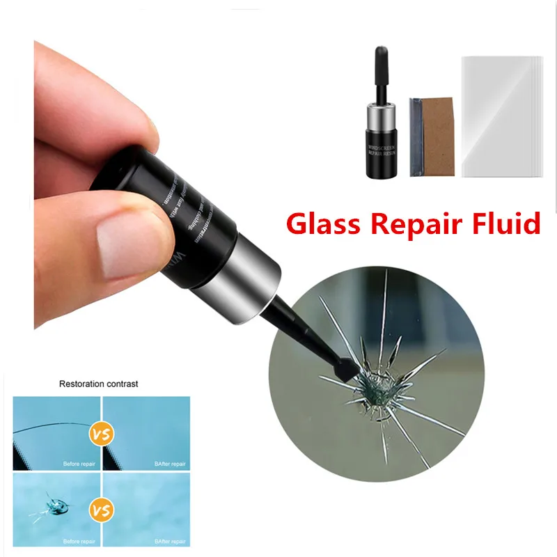 Car Windshield Glass Repair Resin Kit Glass Repair Liquid DIY Cars