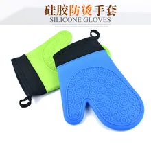100 шт./лот красочные легко мыть термостойкие силиконовые перчатки приготовление, Выпекание, барбекю Держатель для посуды для духовки рукавицы кухонные инструменты