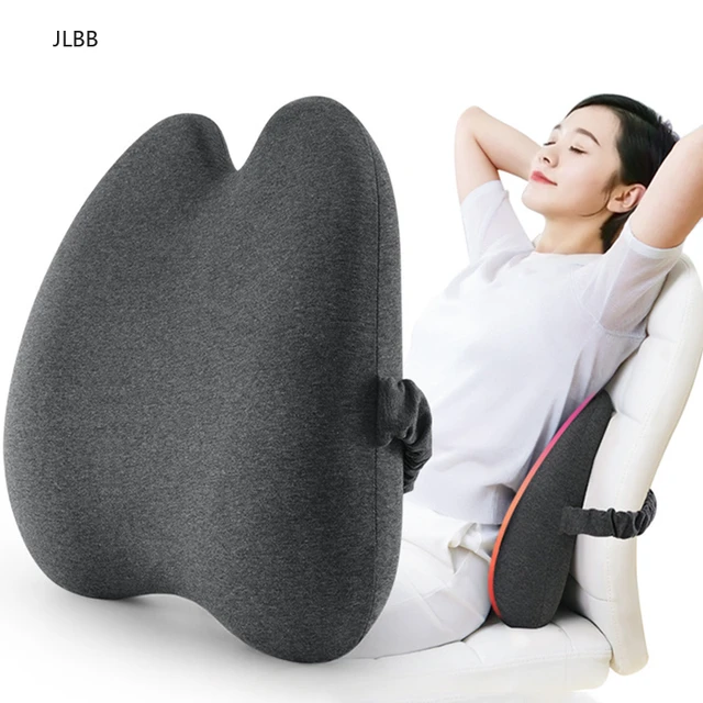 Lumbar Back Support Pillow Car Seat Back Cushion Pillows Soft Memory Foam Lower  Back for Office Chair Sleeping Lumbar Pillow - AliExpress
