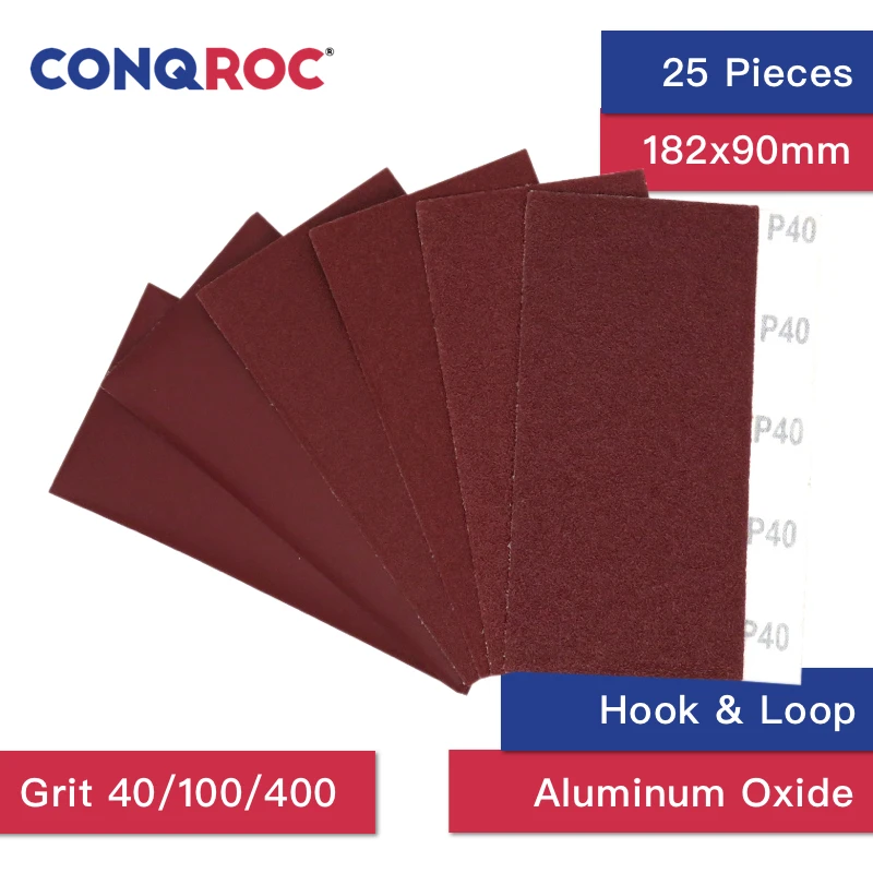 Aluminum Oxide Sanding Papers Hook Aluminum Oxide Sanding Sheets 25