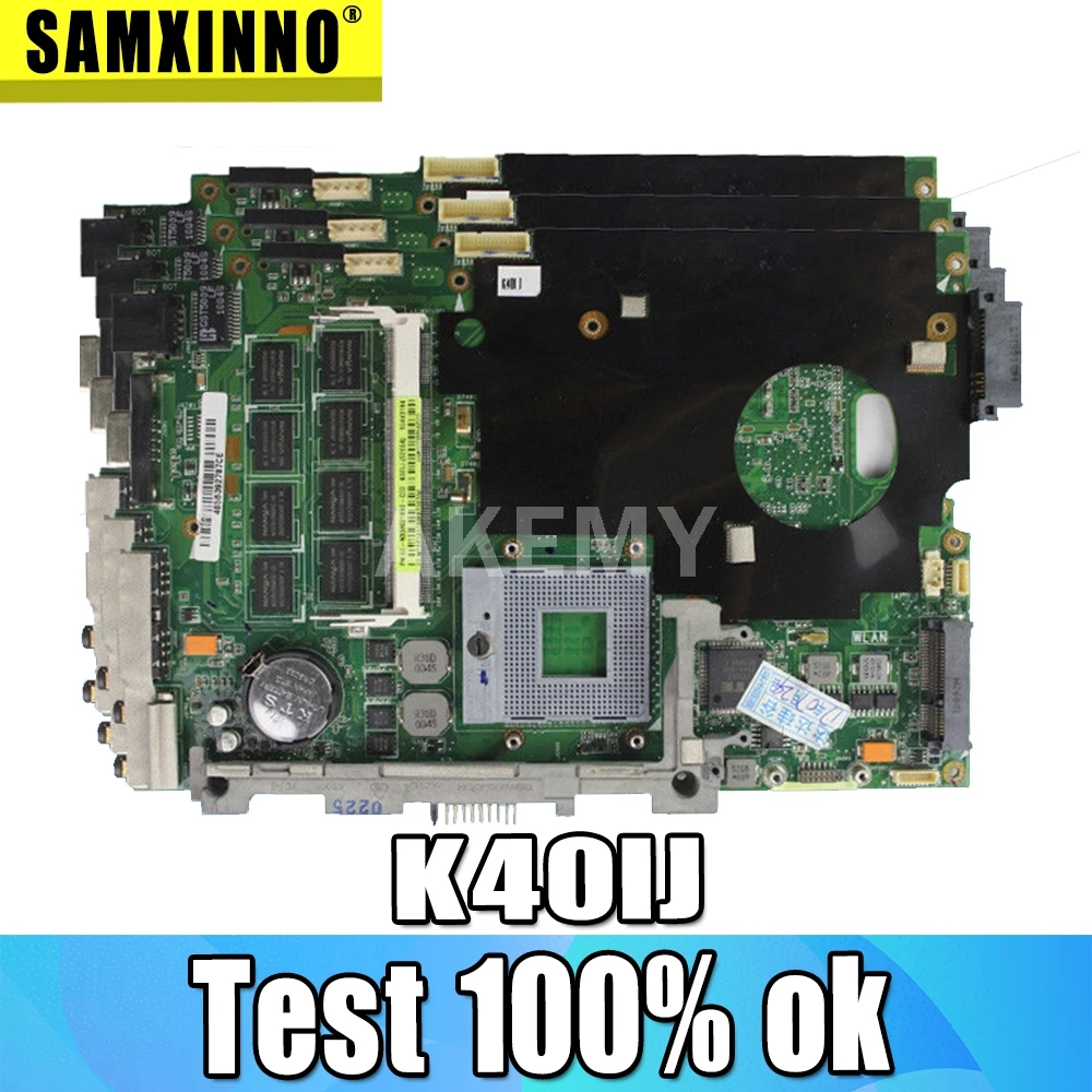 K40IJ материнская плата REV2.1 2G для For Asus X8DIJ Материнская ноутбука Тест 100% OK|motherboard for