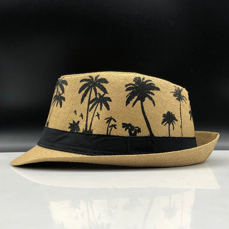 Соломенная Солнцезащитная шляпа для мужчин, летняя, милая, Ретро стиль, детские соломенные шляпы, Пляжная Панама, шляпа Chapeu Feminino Fedoras, солнцезащитные шапки для мальчика
