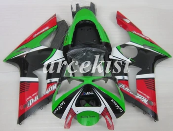 

OEM Quality Injection Mold Motorcycle New ABS Fairings kit Fit For kawasaki Ninja ZX-6R ZX6R 636 2003 2004 Custom Free Red green black