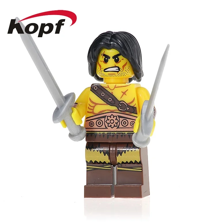 624 Without Box Single Sale Chief Evil Knight Seiya Quest Tutankhamun Aborigines Super Heroes Assemble Building Blocks Children Gift Toys XH 642 - Цвет: 624 Without Box