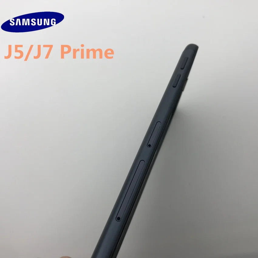 Чехол для samsung Galaxy J5 Prime G570 On5/J7 Prime G610 с полным корпусом, задняя крышка, передняя стеклянная линза+ средняя рамка