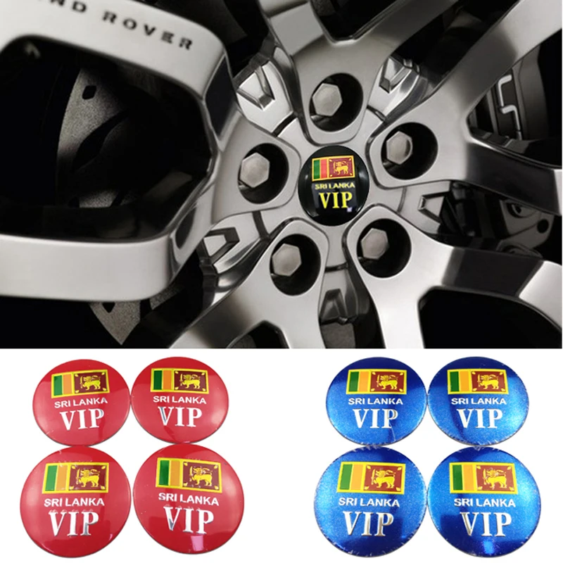Колесная Эмблема Для Шри Ланки VIP 56 мм для Toyota Prius Aqua Volkswagen Honda Fit Nissan Bezza Subaru Infiniti