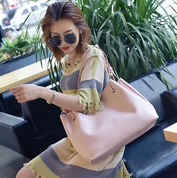 

4pcs Crossbody Bags For Women PU Leather Bags Set Female Shoulder Bag Pack Fashion Travel Handbag Tote Ladies Messenger Bag