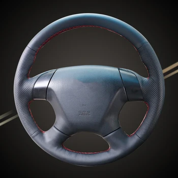 

Car Braiding Steering Wheel Cover for Honda Accord 7 2004-2007 Hand Sewing Auto Braid On The Steering Wheel Covers Accessories