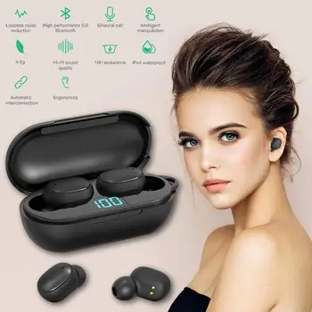 

H6 Bluetooth headset TWS with charging compartment digital display A6S binaural business version 5.0 version