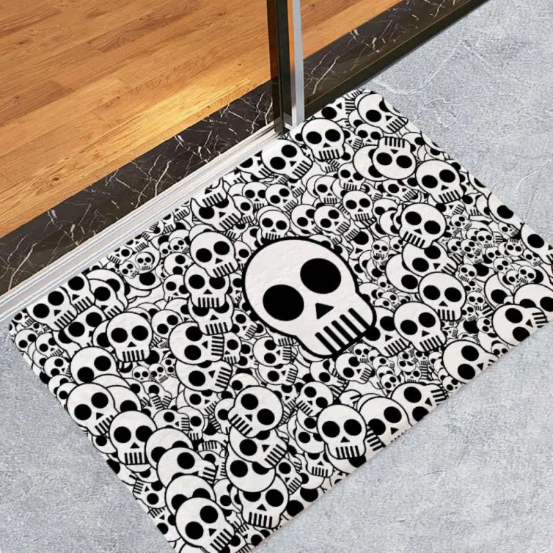 Хэллоуин 3D череп области ковры вечерние декоративные детская комната игровой коврик для ползающего ребенка фланелевые игровые коврики ковер для гостиной