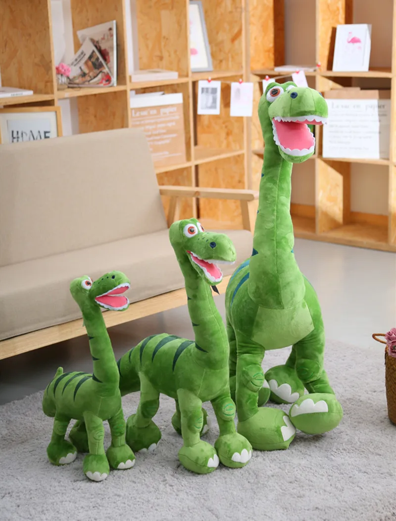 Hot Sale The Good Dinosaur Green Arlo Stehend Soft Plush Doll Stuffed Animal Toy