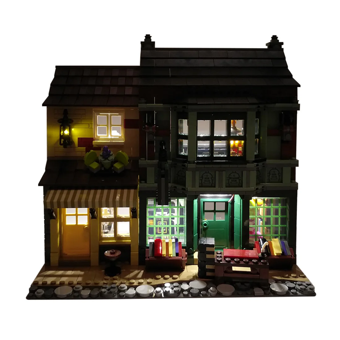 

USB Powered LED Lighting Kit for Diagon Alley 75978 (LED Included Only, No Kit)