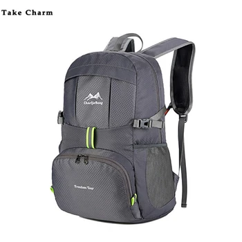 

Light Youth Folding Backpack Trend 14-inch Laptop Backpack Convenient Waterproof Multi-function Travel Bag