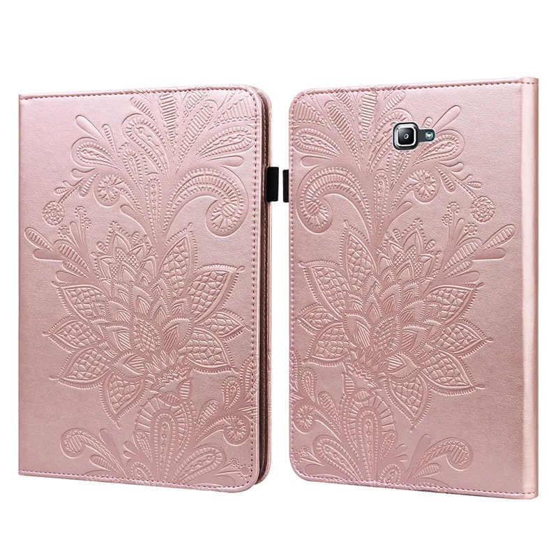 Embossed Wallet Cover for Tablet - Premium Protective Case